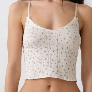 Cou Cou Intimates Cami Blue Fields